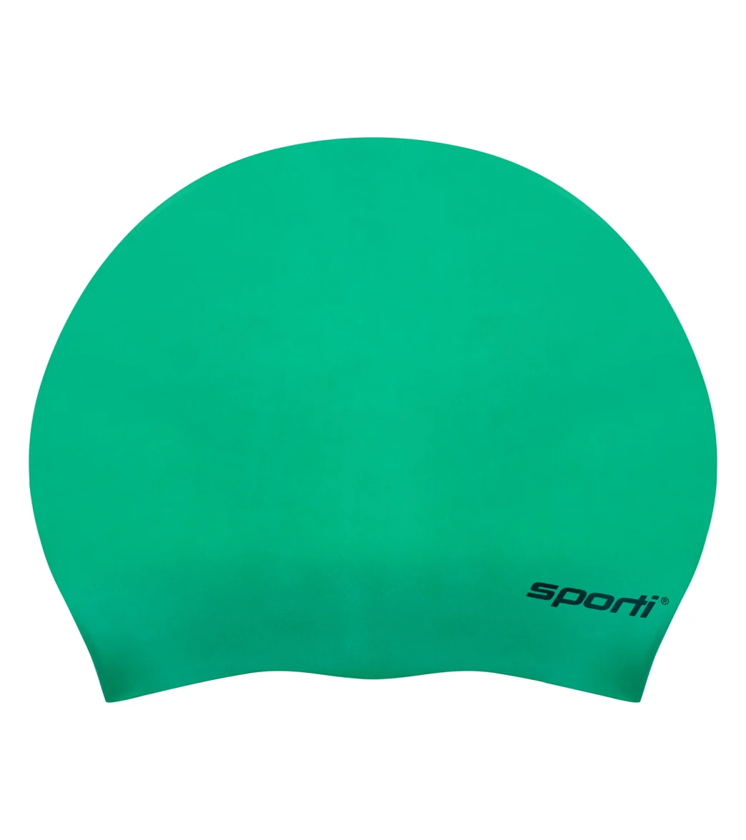 Sporti Long Hair Silicone Swim Cap Set of 2 - Image 19