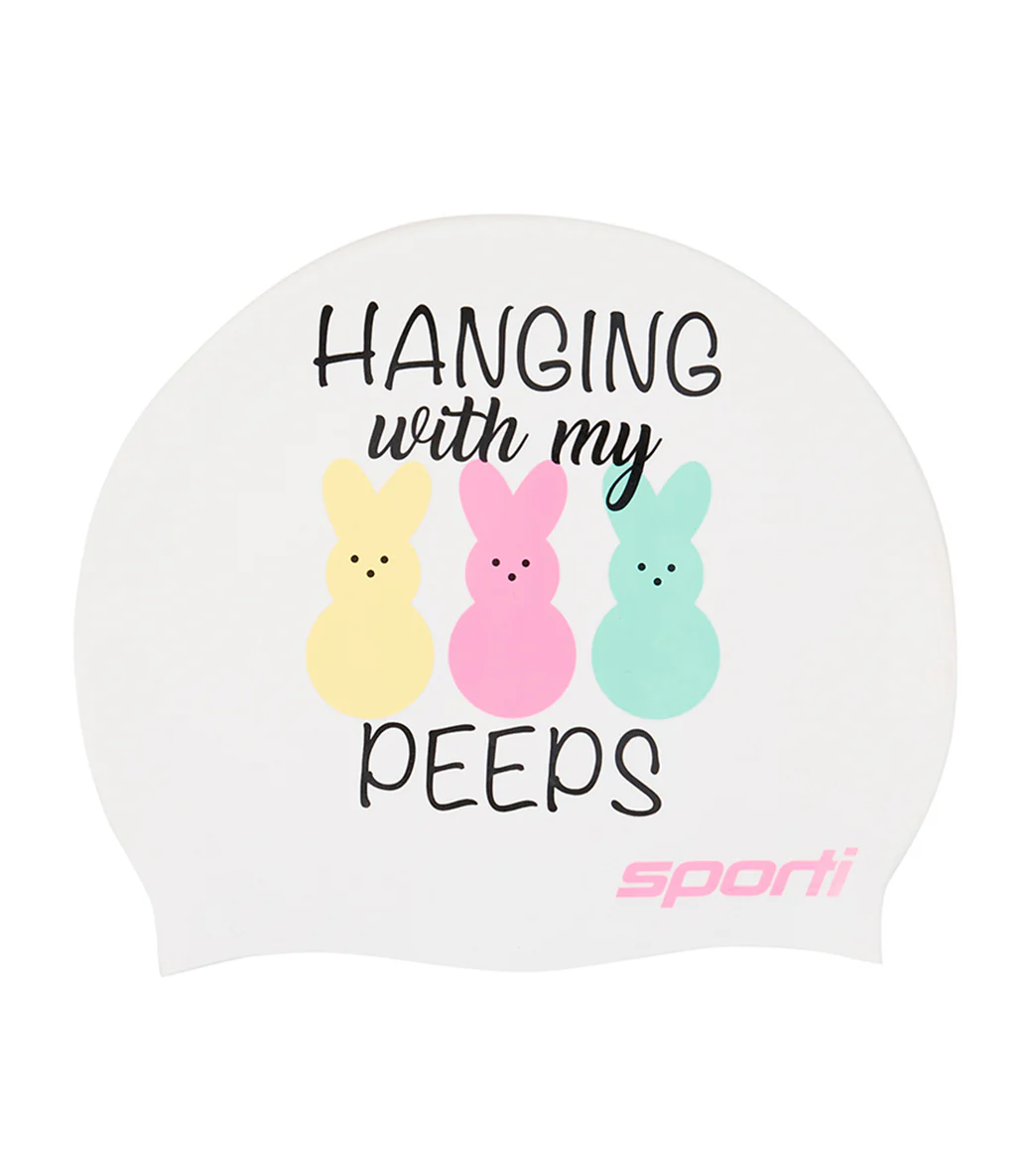 Sporti Marshmallow Parade Silicone Swim Cap - Image 5