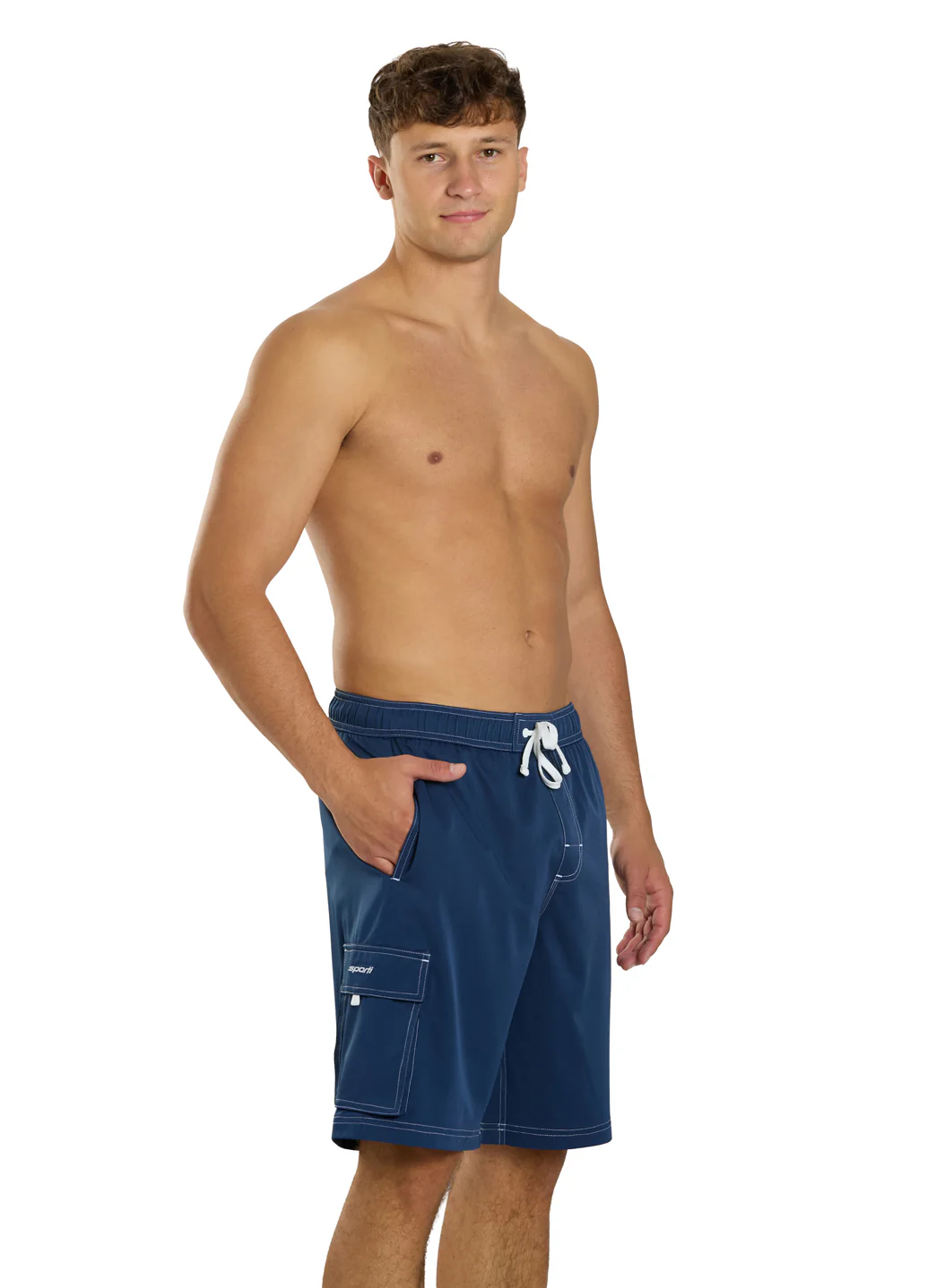 Sporti Men's Hybrid Cargo Swim Trunk - Image 3