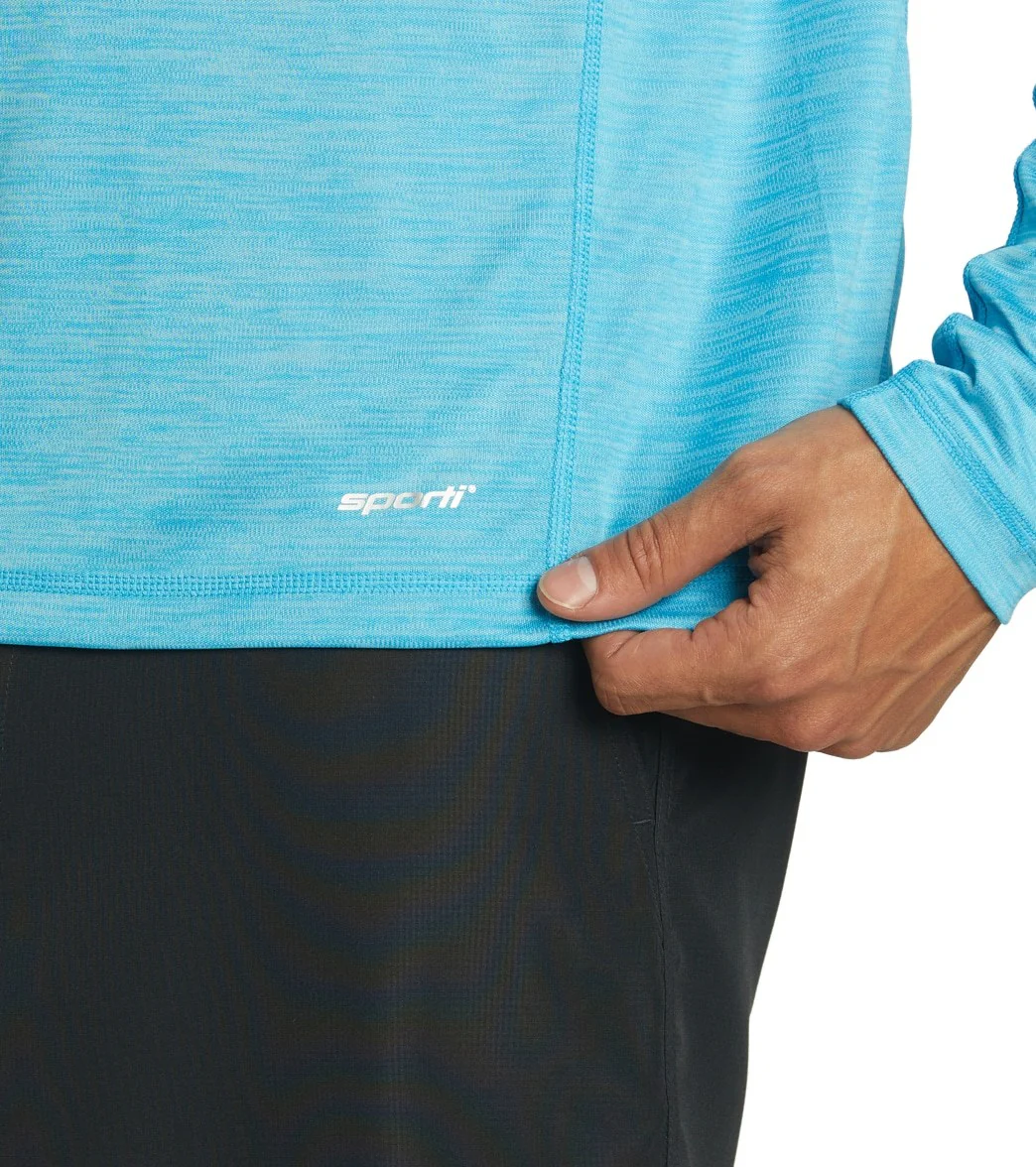 Sporti Men's L/S Hybrid Hooded UPF 50+ Sun Shirt - Image 15