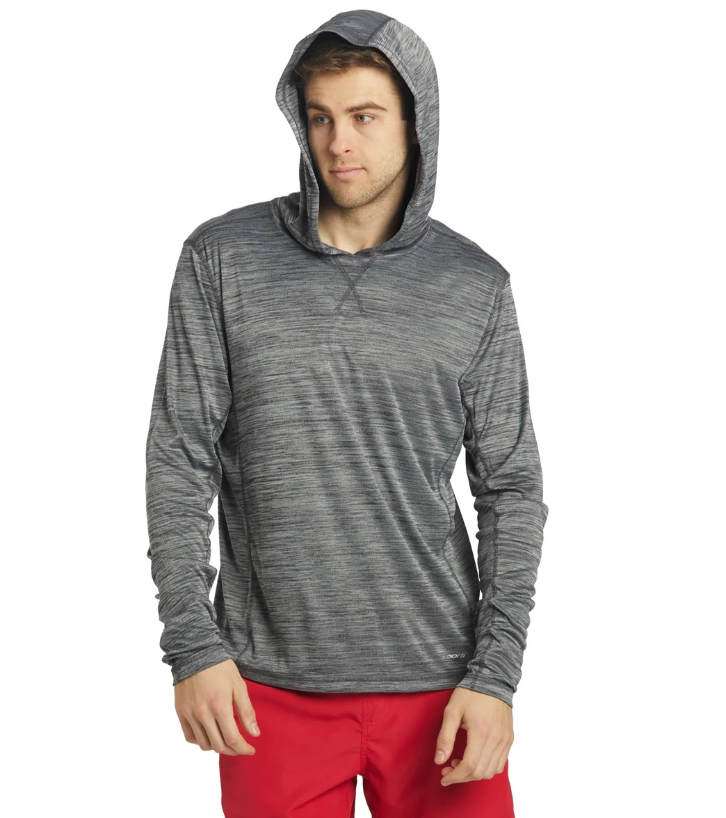 Sporti Men's L/S Hybrid Hooded UPF 50+ Sun Shirt - Image 2