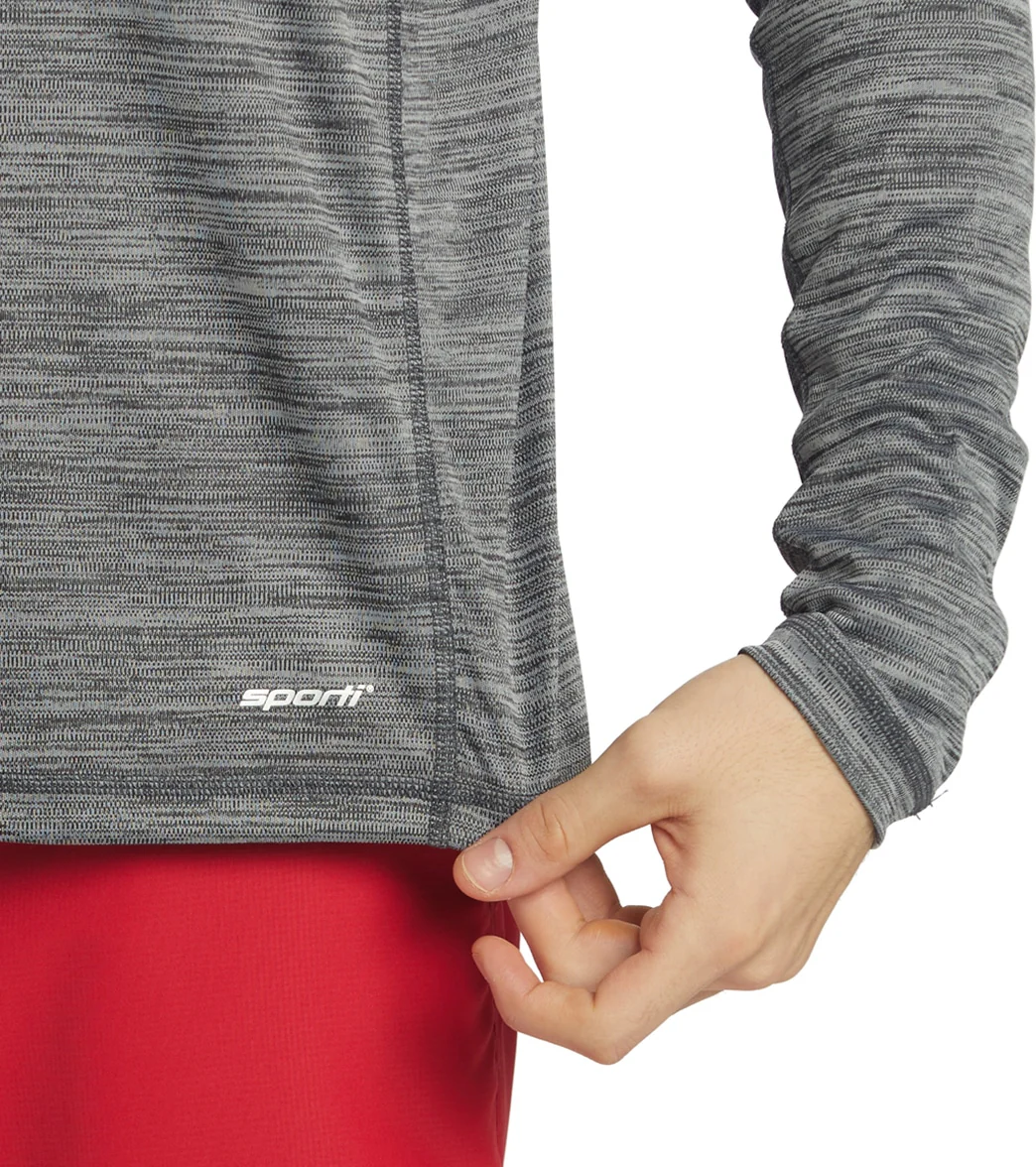 Sporti Men's L/S Hybrid Hooded UPF 50+ Sun Shirt - Image 7