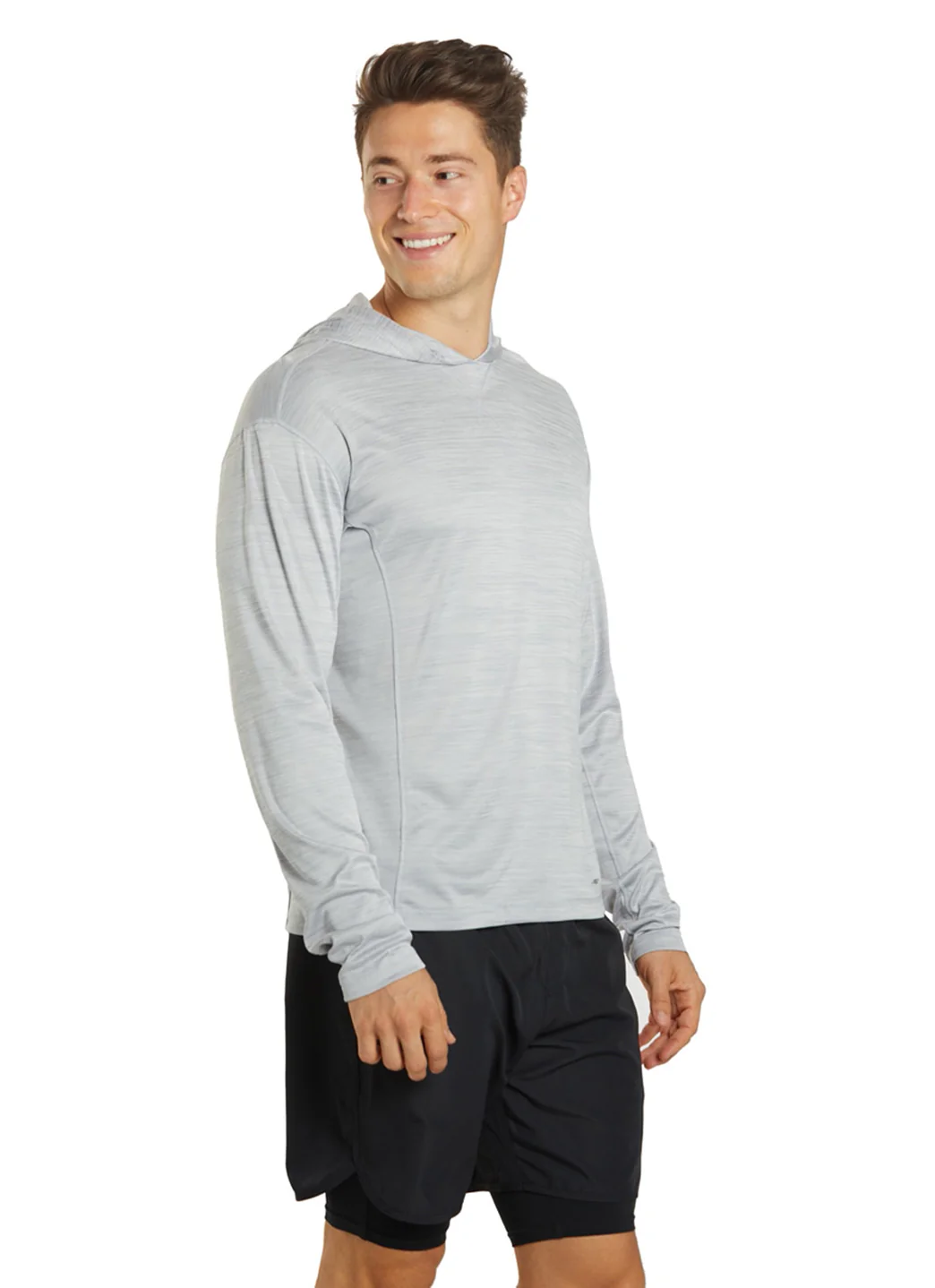 Sporti Men's L/S Hybrid II Hooded UPF 50+ Sun Shirt - Image 16
