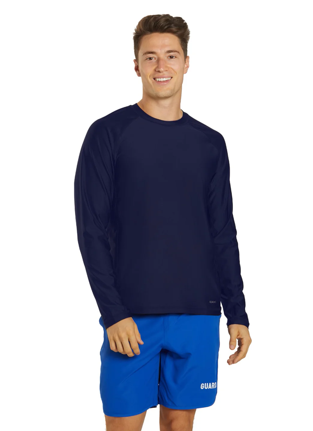 Sporti Men's L/S UPF 50+ Comfort Fit II Rash Guard - Image 2