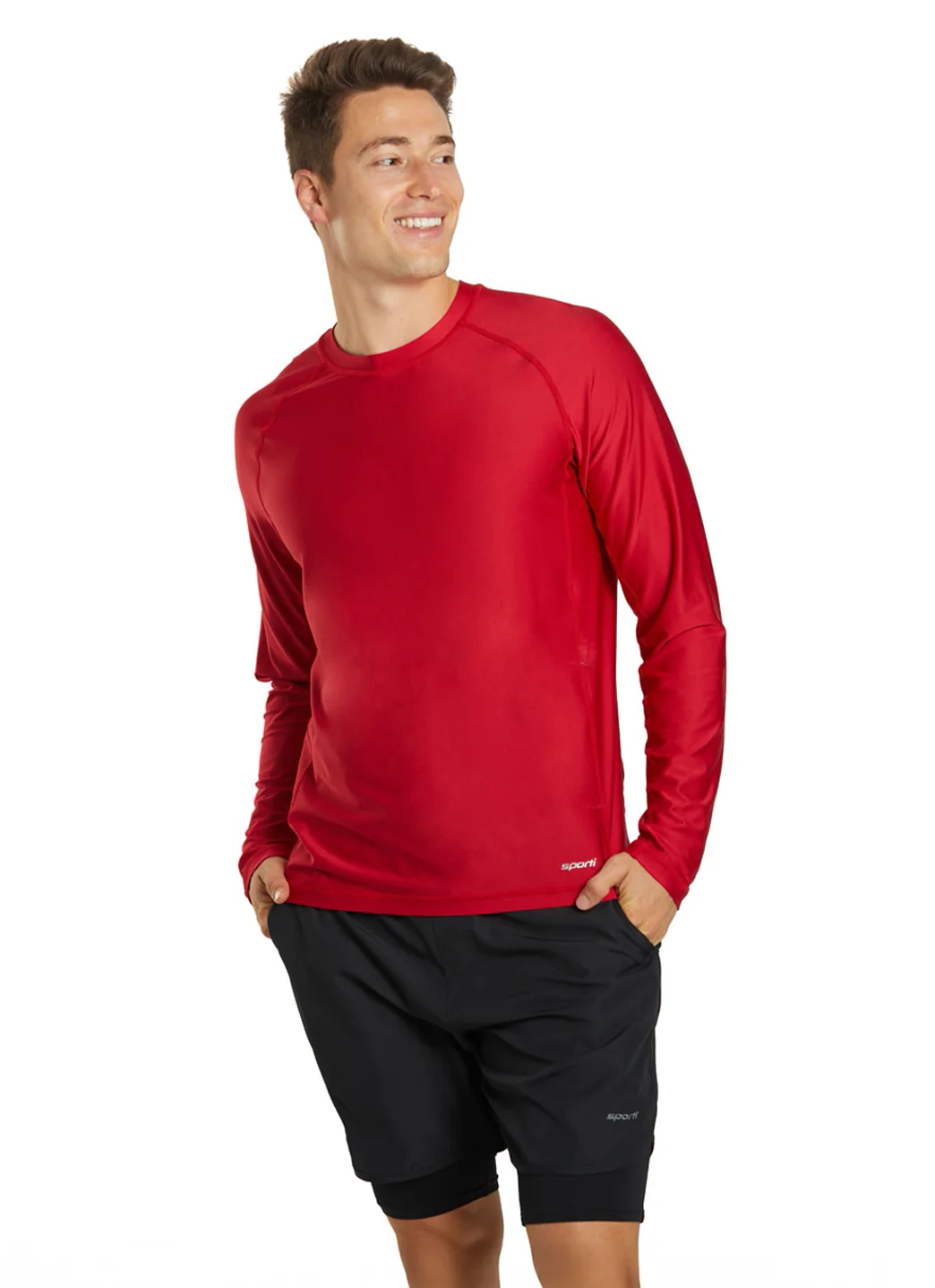 Sporti Men's L/S UPF 50+ Comfort Fit II Rash Guard - Image 21