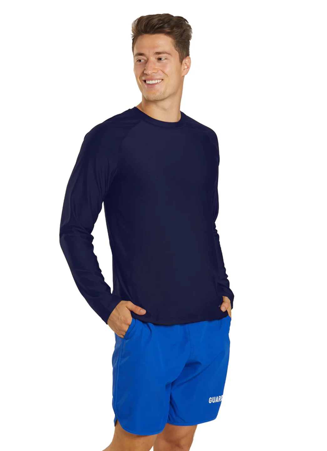 Sporti Men's L/S UPF 50+ Comfort Fit II Rash Guard - Image 3