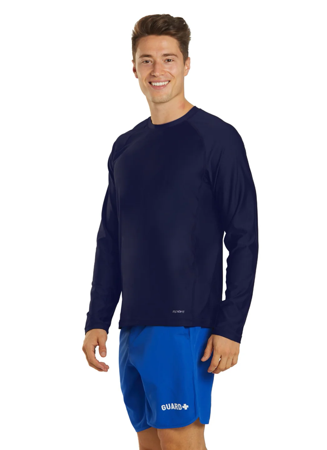 Sporti Men's L/S UPF 50+ Comfort Fit II Rash Guard - Image 5