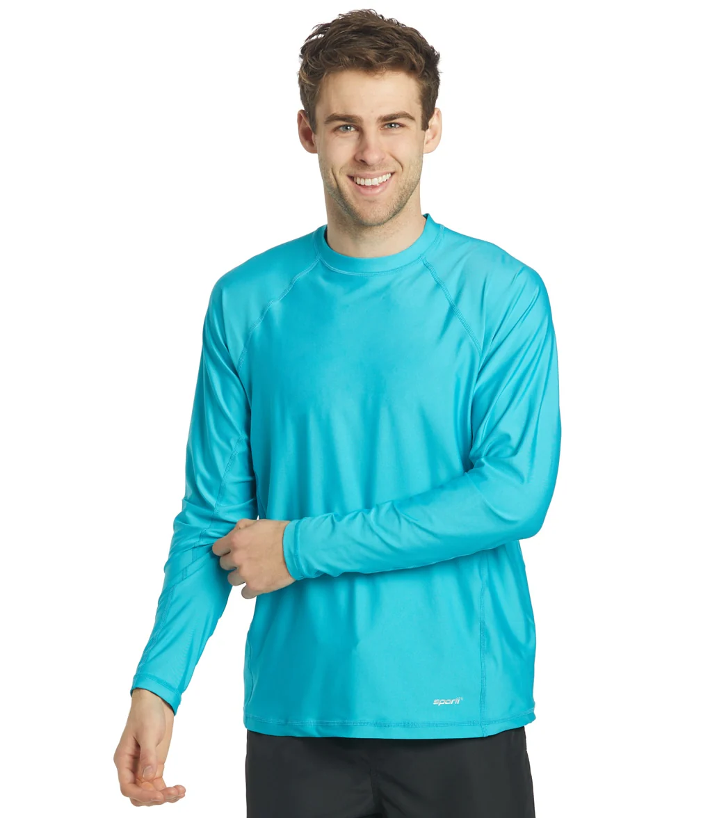 Sporti Men's L/S  UPF 50+ Comfort Fit Rashguard - Image 7