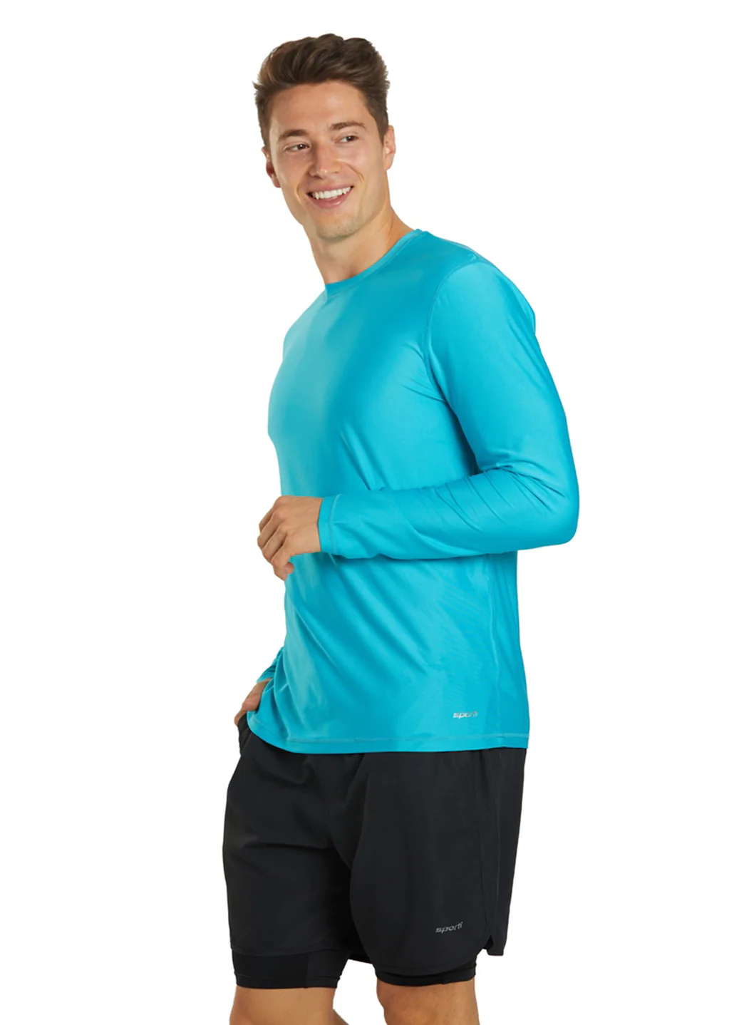 Sporti Men's L/S UPF 50+ Relax Fit II Swim Shirt - Image 12