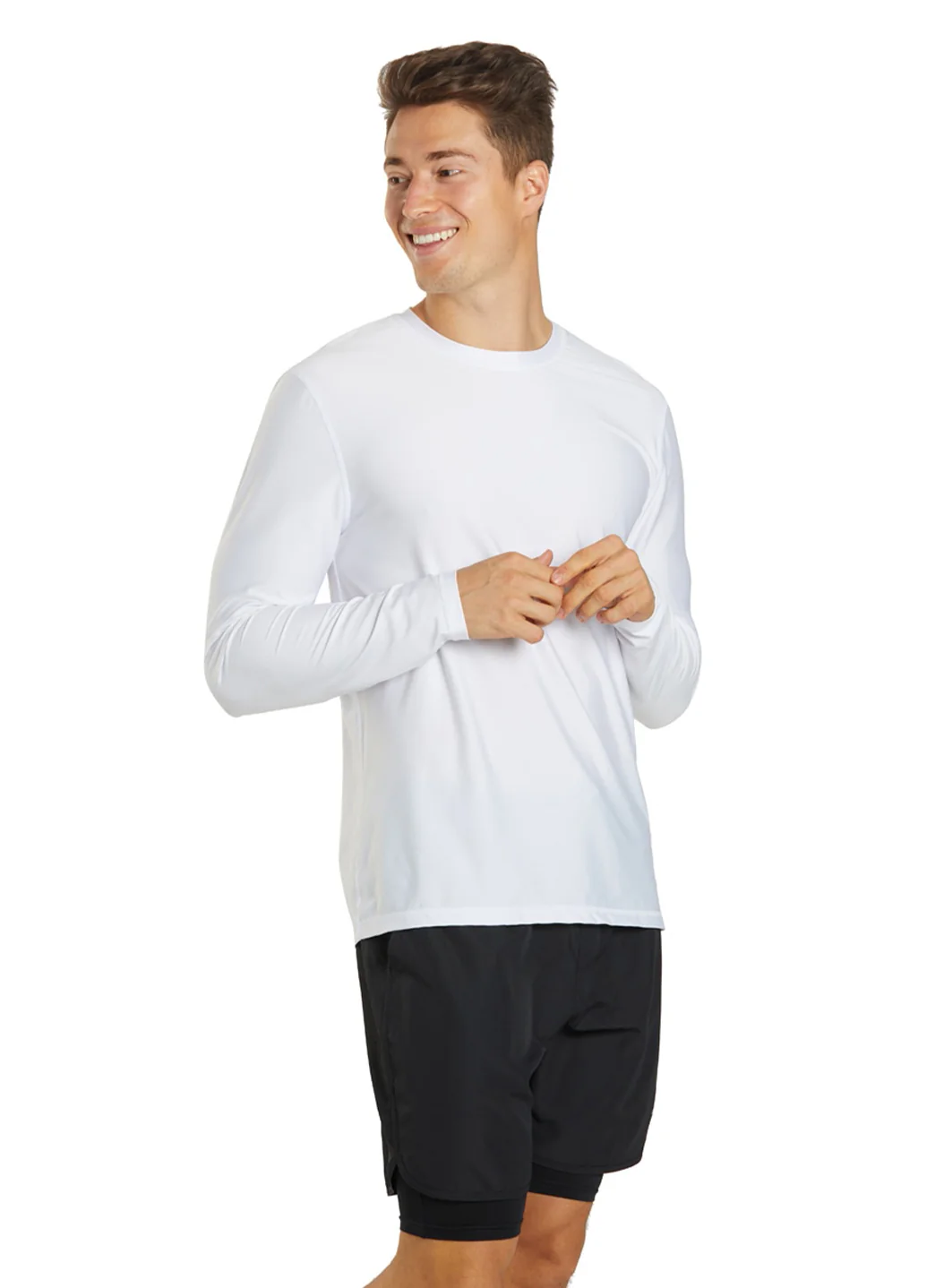 Sporti Men's L/S UPF 50+ Relax Fit II Swim Shirt - Image 16