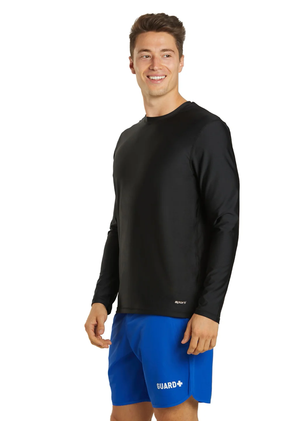 Sporti Men's L/S UPF 50+ Relax Fit II Swim Shirt - Image 5