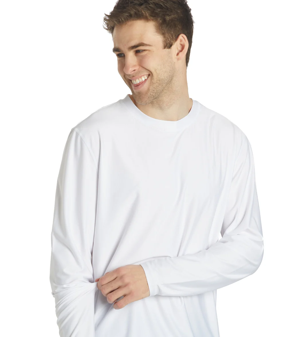 Sporti Men's L/S UPF 50+ Relax Fit Swim Shirt - Image 11