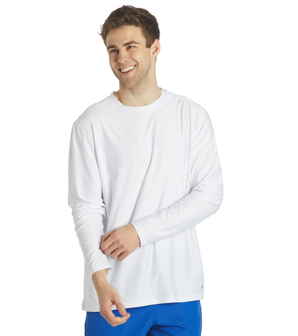 Sporti Men's L/S UPF 50+ Relax Fit Swim Shirt - Image 12