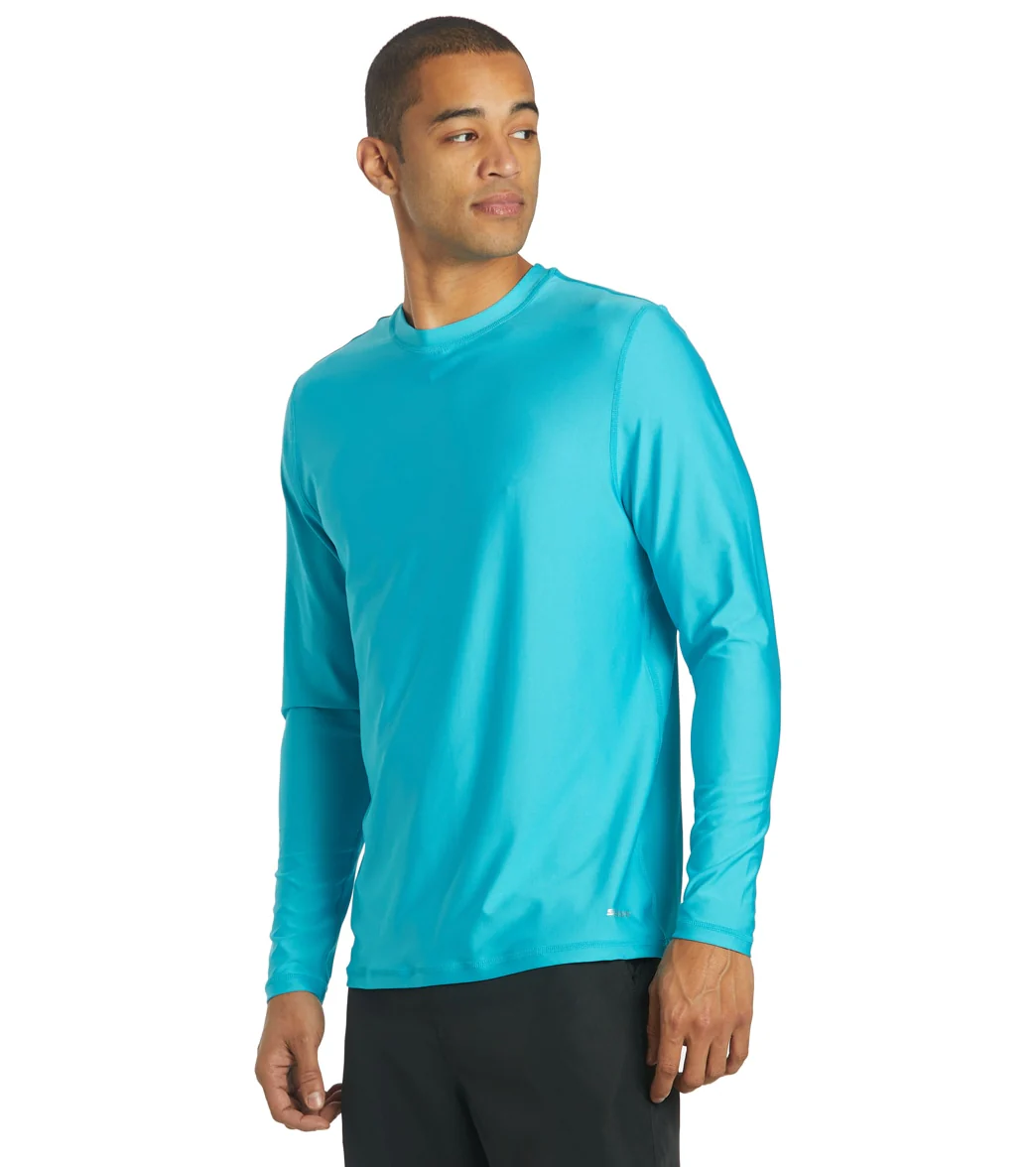 Sporti Men's L/S UPF 50+ Relax Fit Swim Shirt - Image 22
