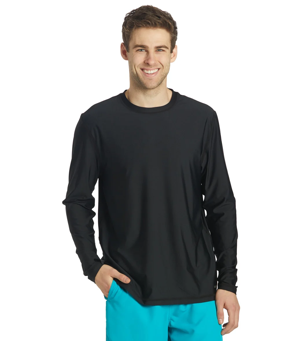 Sporti Men's L/S UPF 50+ Relax Fit Swim Shirt - Image 3