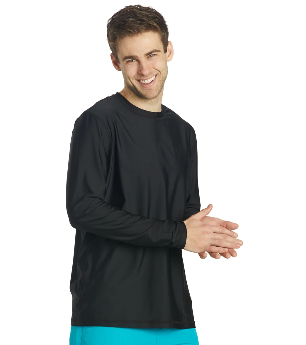 Sporti Men's L/S UPF 50+ Relax Fit Swim Shirt - Image 4