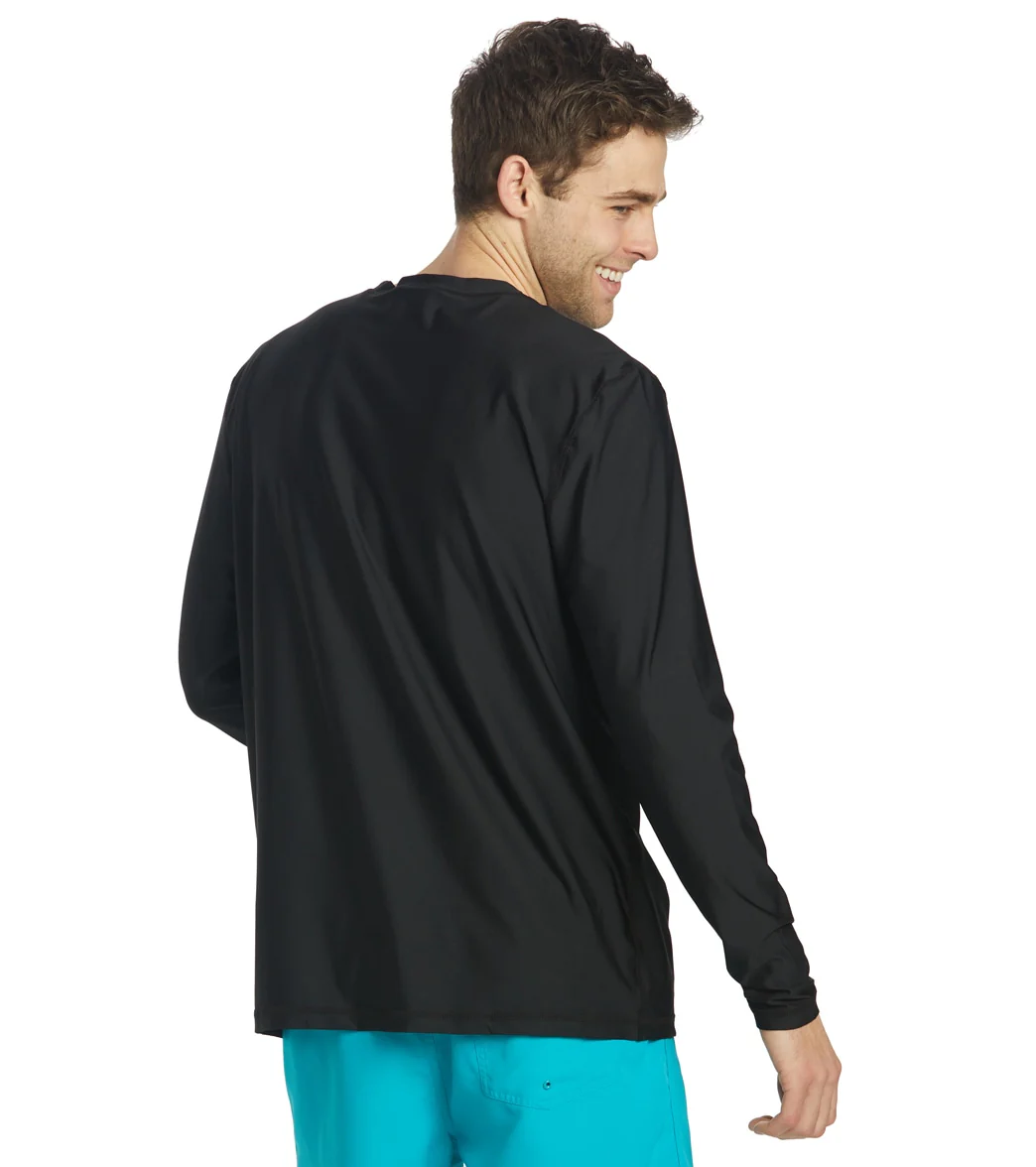 Sporti Men's L/S UPF 50+ Relax Fit Swim Shirt - Image 5
