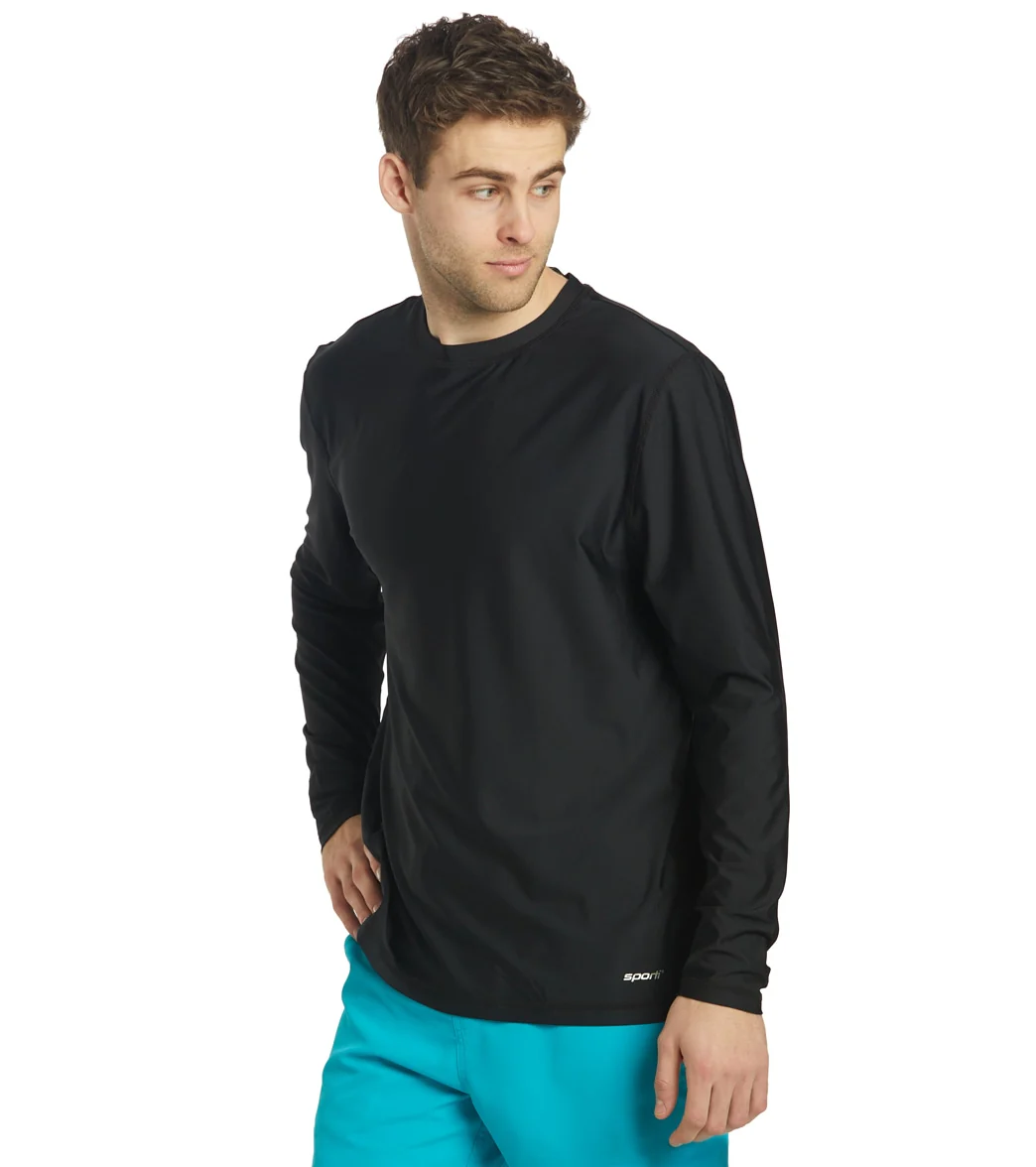 Sporti Men's L/S UPF 50+ Relax Fit Swim Shirt - Image 6