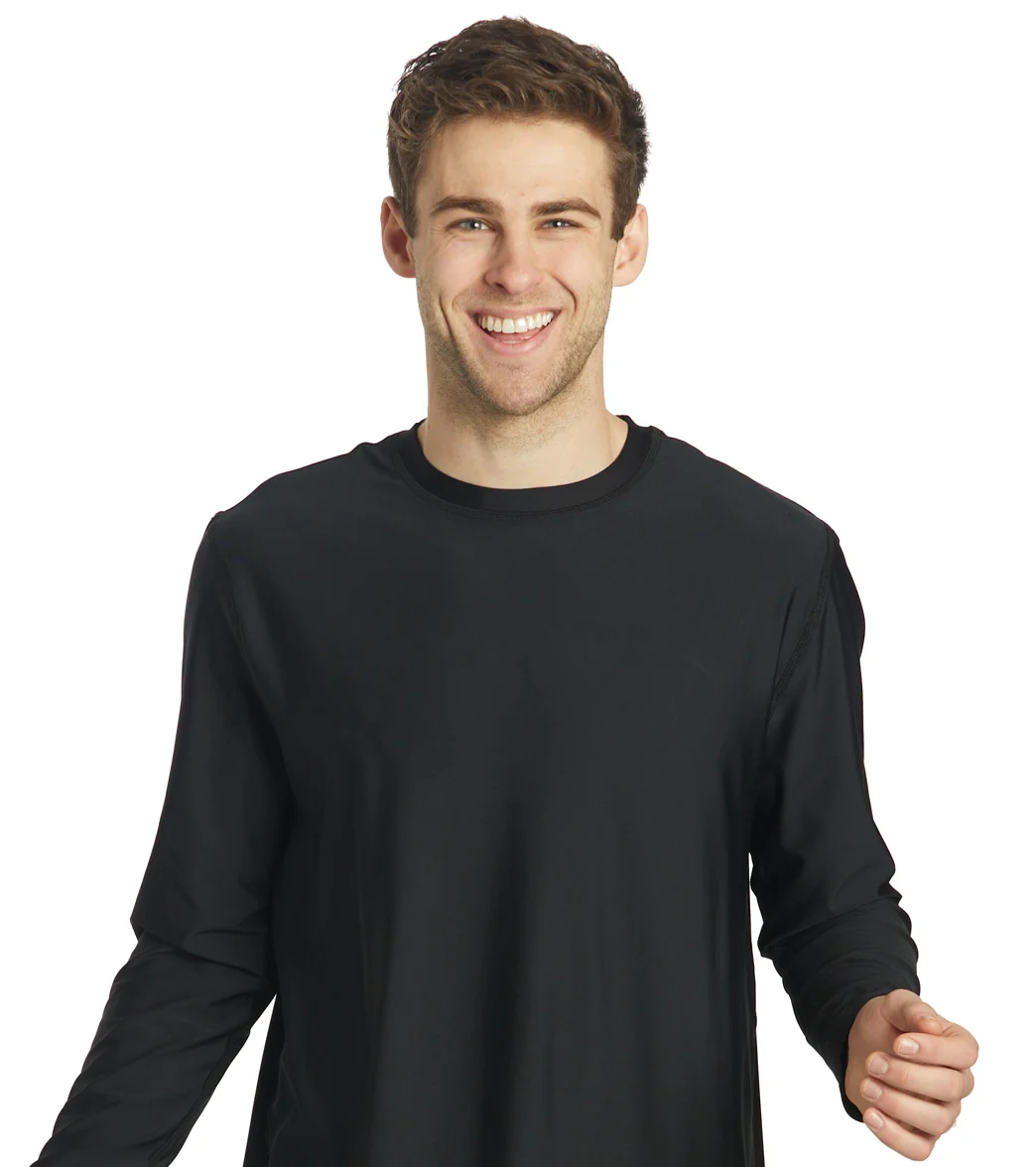Sporti Men's L/S UPF 50+ Relax Fit Swim Shirt - Image 7