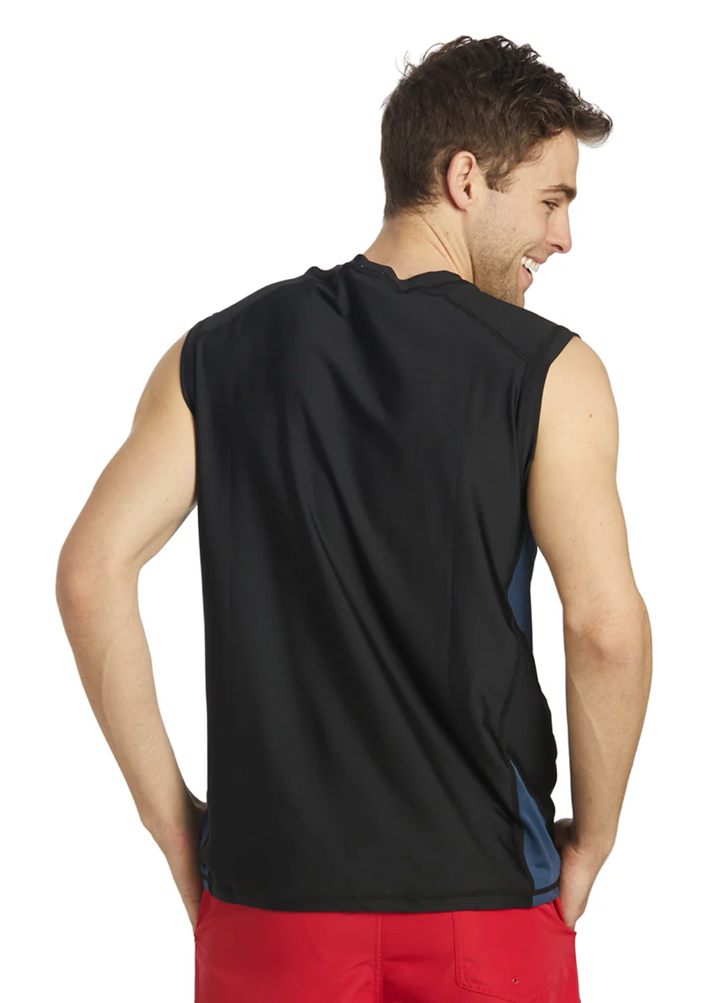 Sporti Men's Sleeveless UPF 50+ Comfort Fit Rash Guard - Image 12