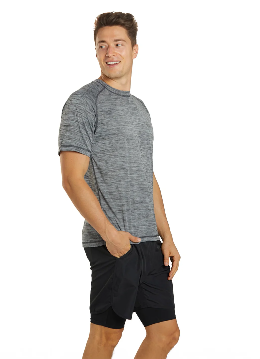 Sporti Men's S/S Hybrid II UPF 50+ Sun Shirt - Image 16