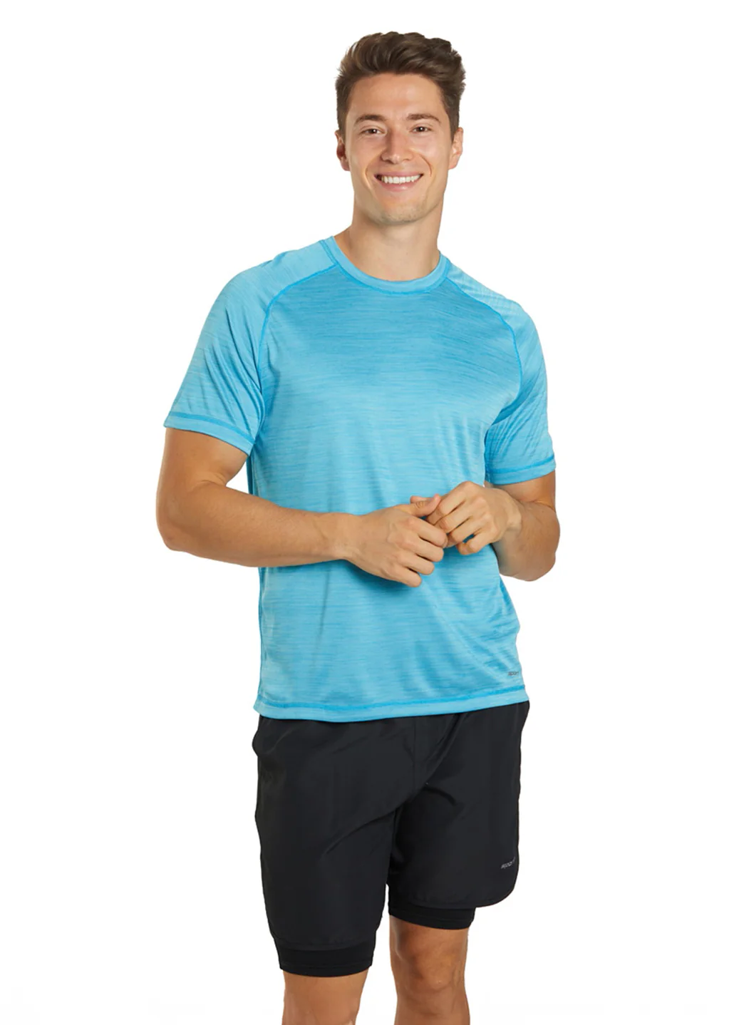 Sporti Men's S/S Hybrid II UPF 50+ Sun Shirt - Image 2