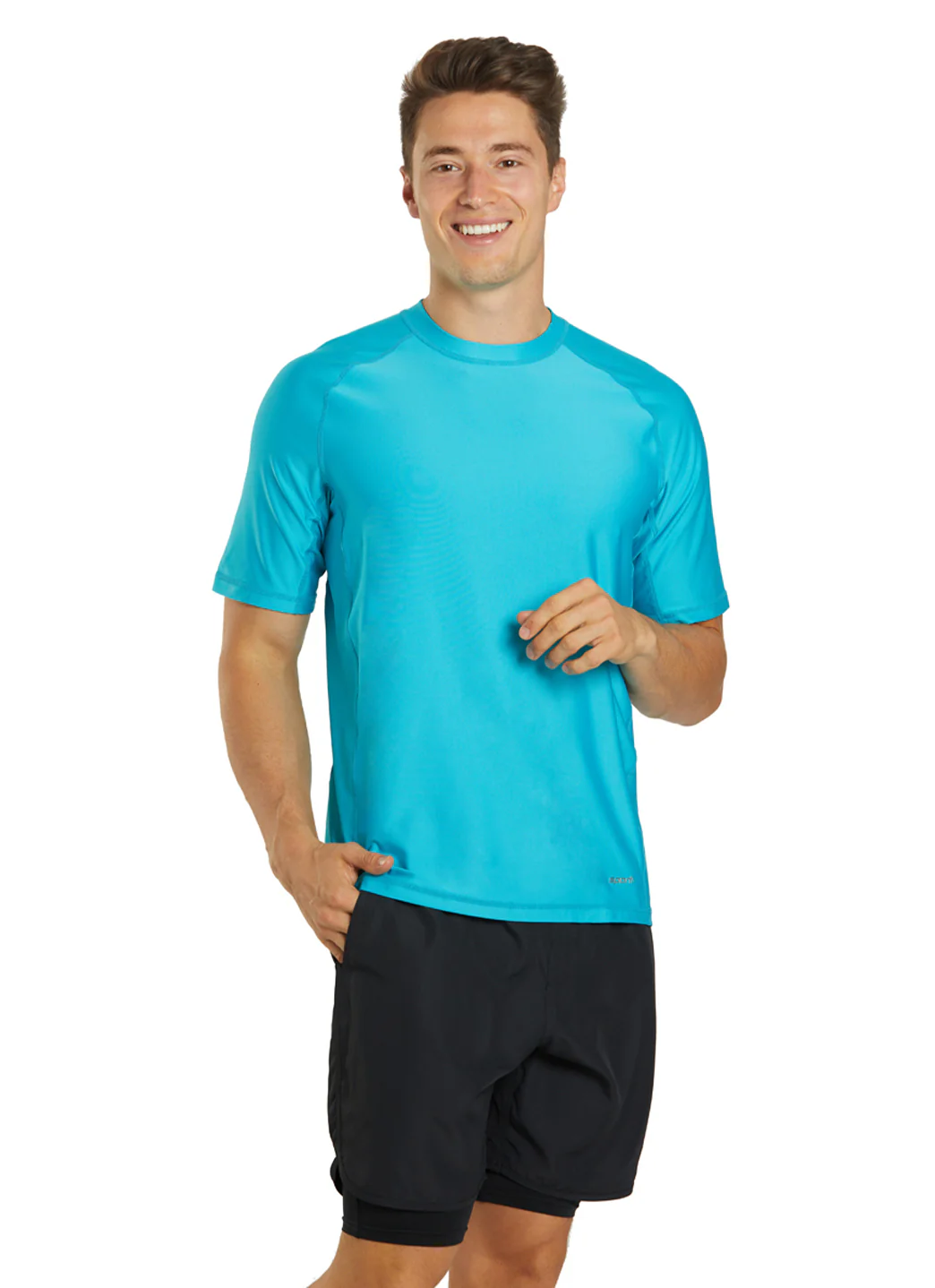 Sporti Men's S/S UPF 50+ Comfort Fit II Rash Guard - Image 3