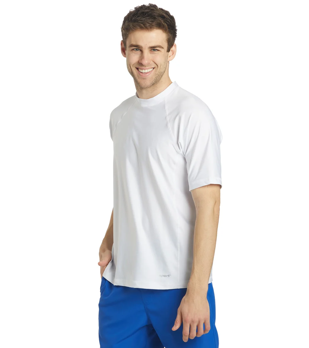 Sporti Men's S/S UPF 50+ Comfort Fit Rashguard - Image 12