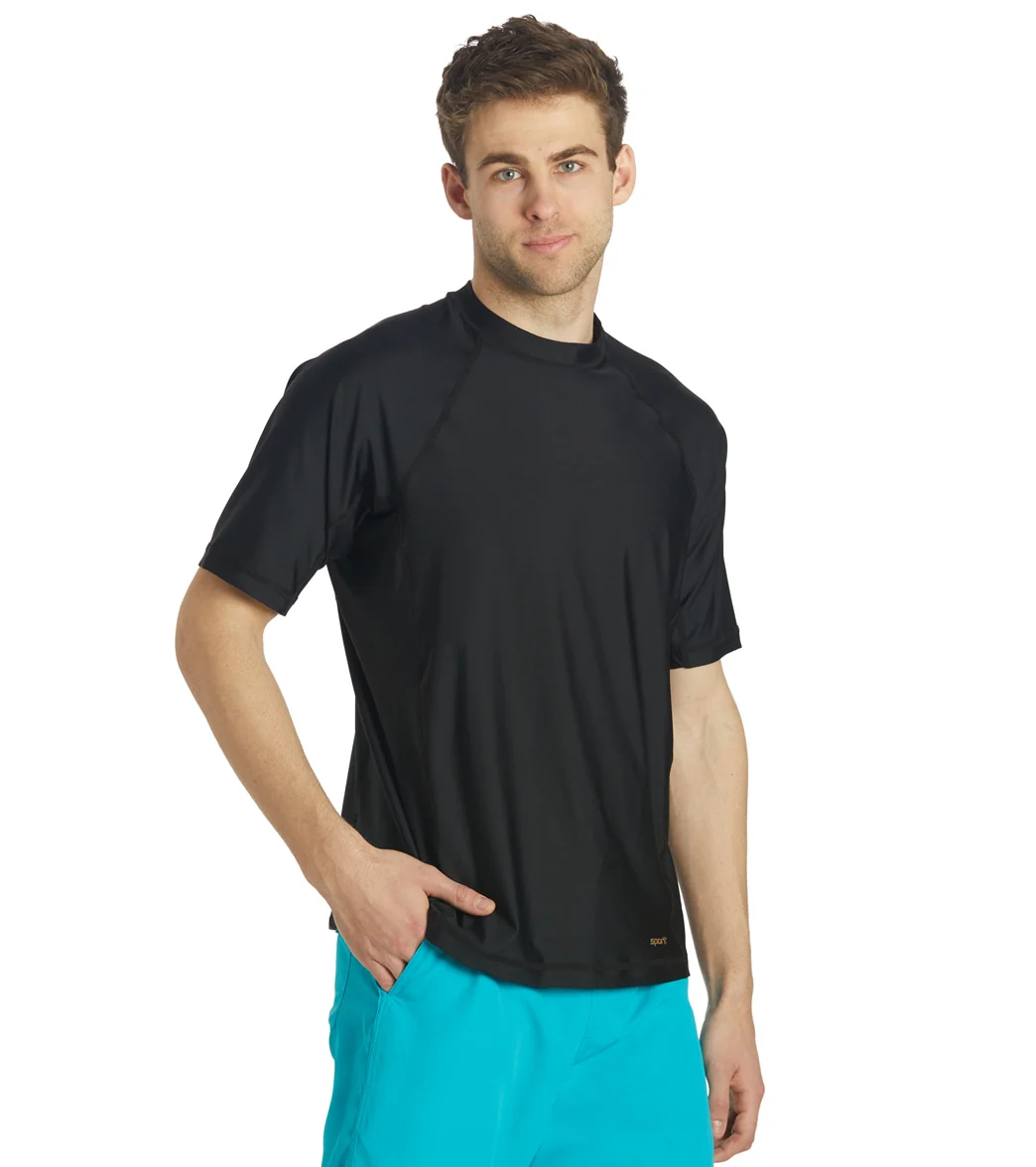 Sporti Men's S/S UPF 50+ Comfort Fit Rashguard - Image 19