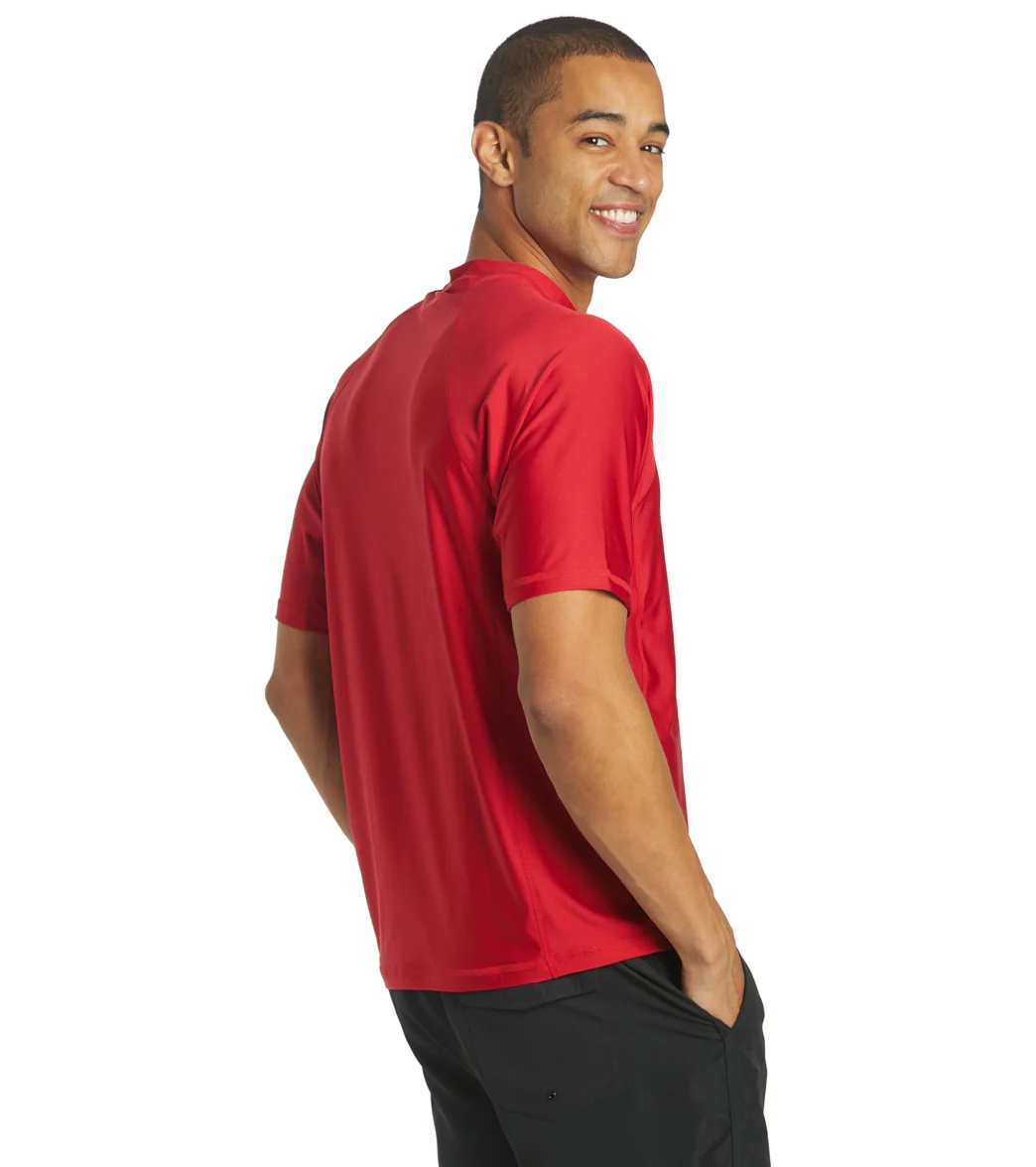 Sporti Men's S/S UPF 50+ Comfort Fit Rashguard - Image 27
