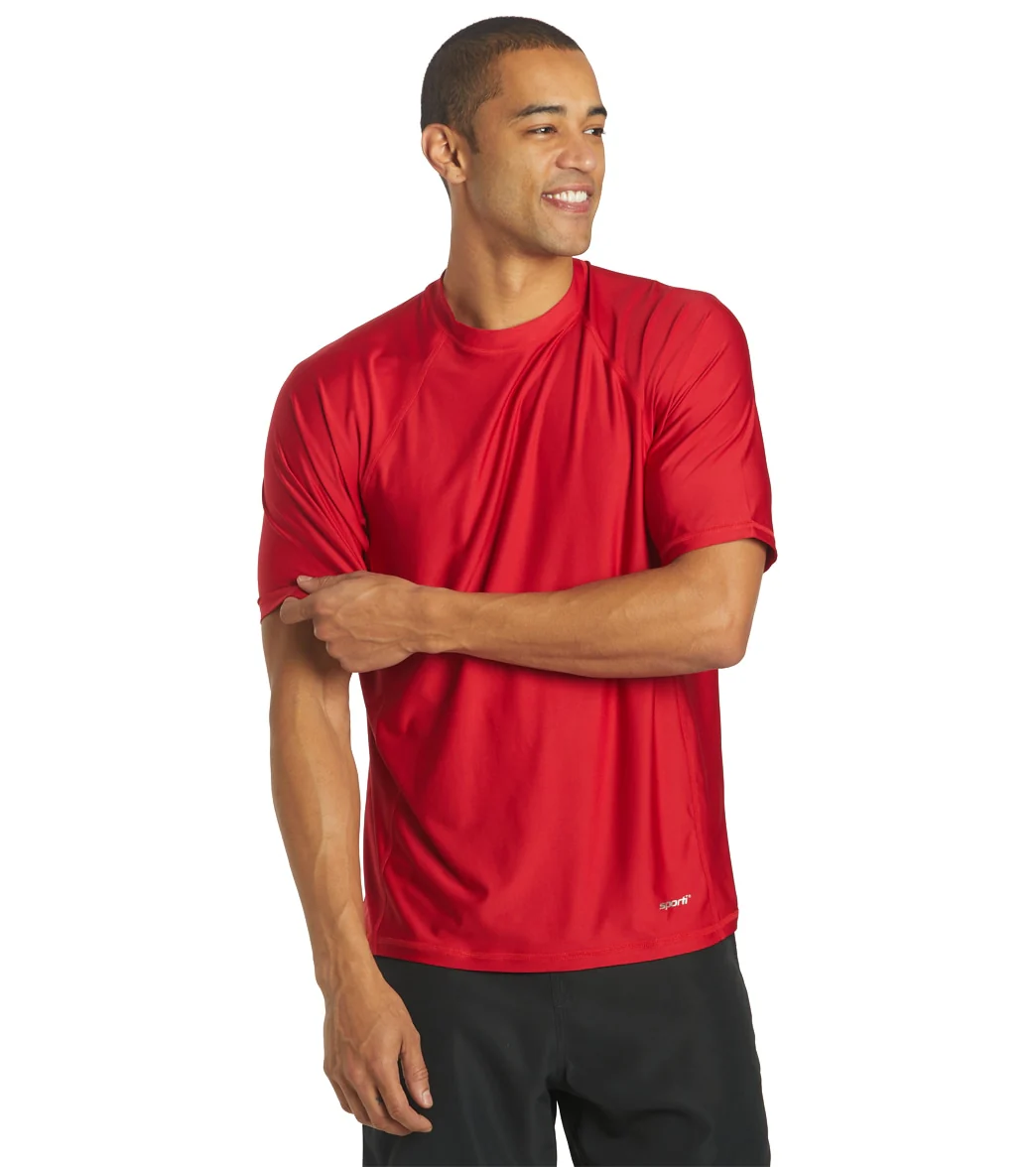 Sporti Men's S/S UPF 50+ Comfort Fit Rashguard - Image 29
