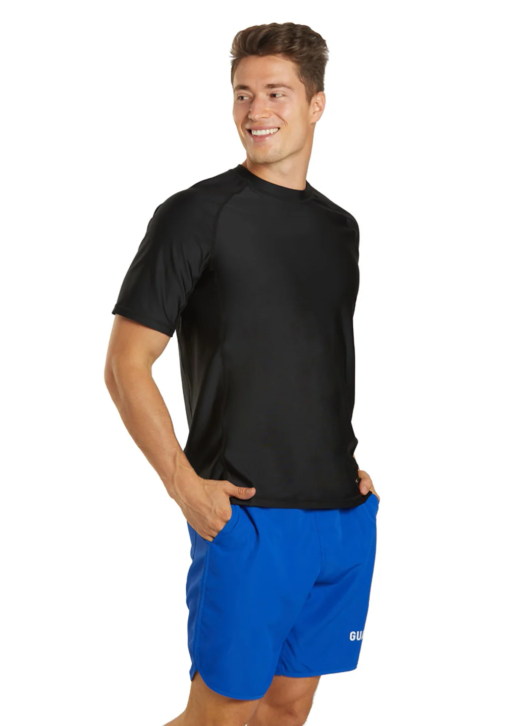 Sporti Men's S/S UPF 50+ Relax Fit II Swim Shirt - Image 10