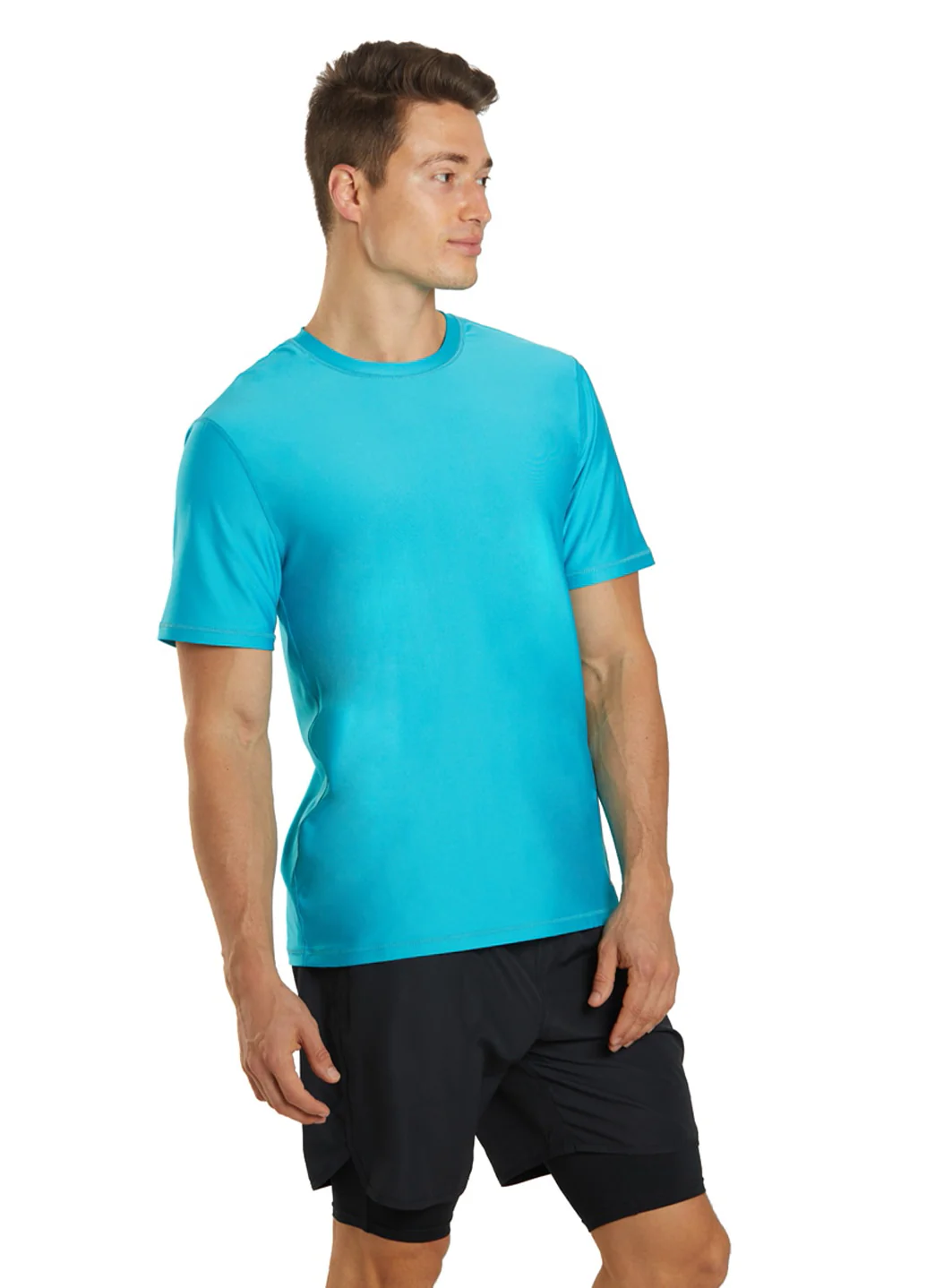 Sporti Men's S/S UPF 50+ Relax Fit II Swim Shirt - Image 16