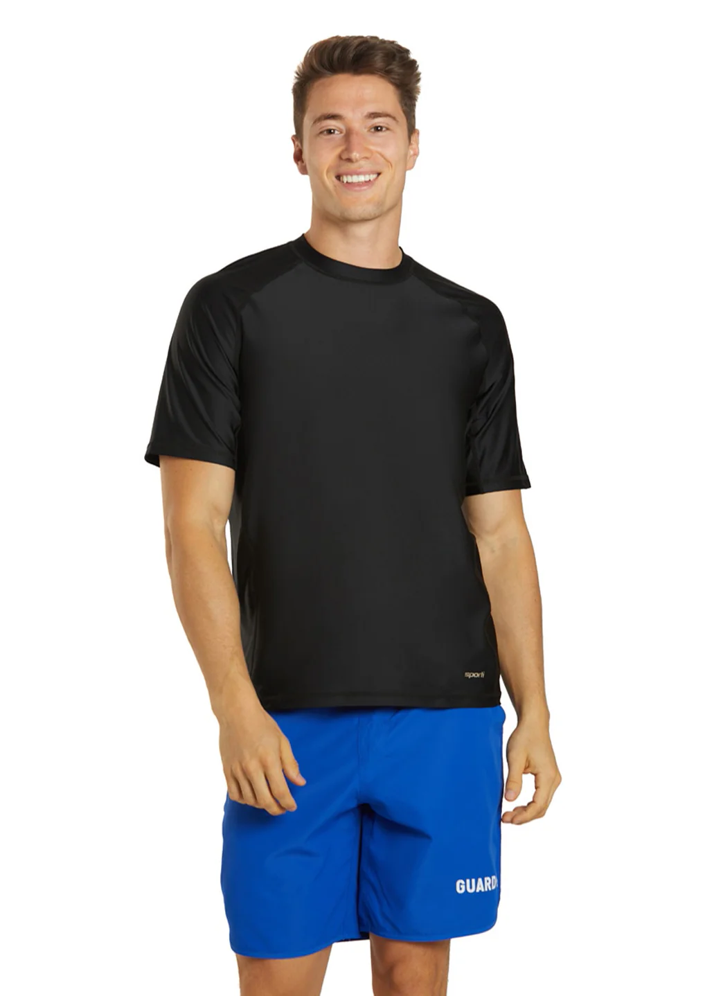 Sporti Men's S/S UPF 50+ Relax Fit II Swim Shirt - Image 9
