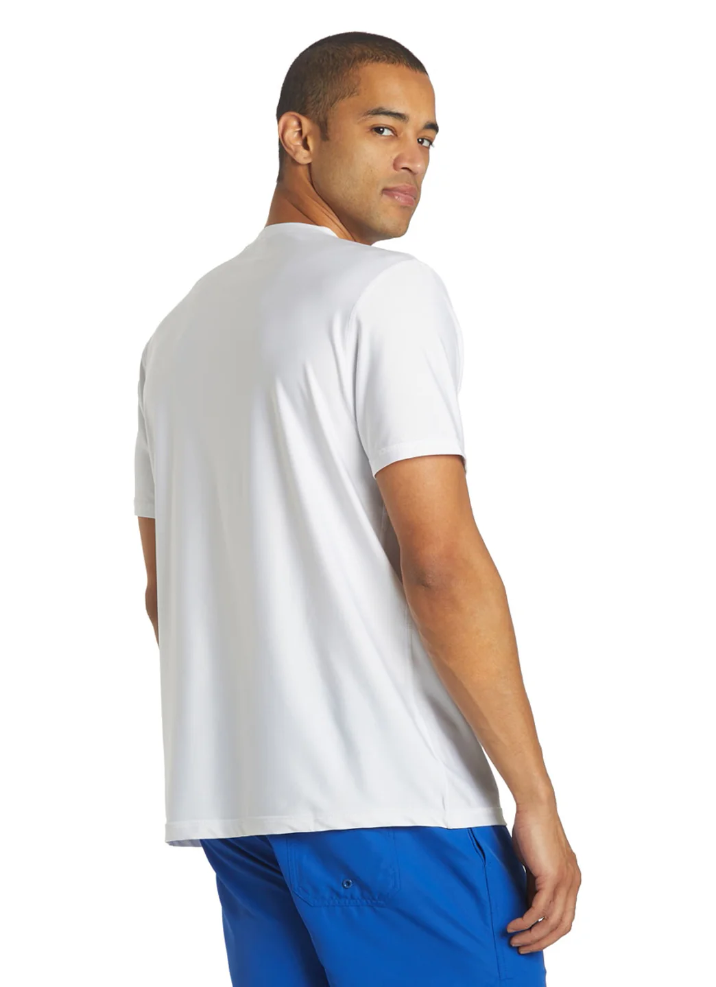 Sporti Men's S/S UPF 50+ Relax Fit Swim Shirt - Image 10