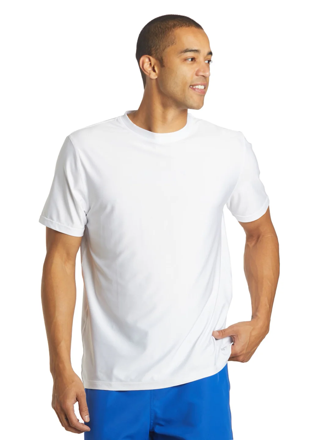 Sporti Men's S/S UPF 50+ Relax Fit Swim Shirt - Image 14