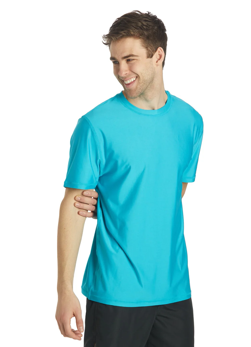 Sporti Men's S/S UPF 50+ Relax Fit Swim Shirt - Image 7