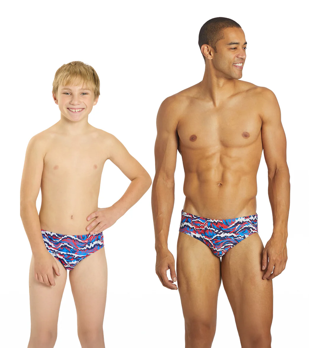 Sporti New Waves Brief Swimsuit (22-40) - Image 17