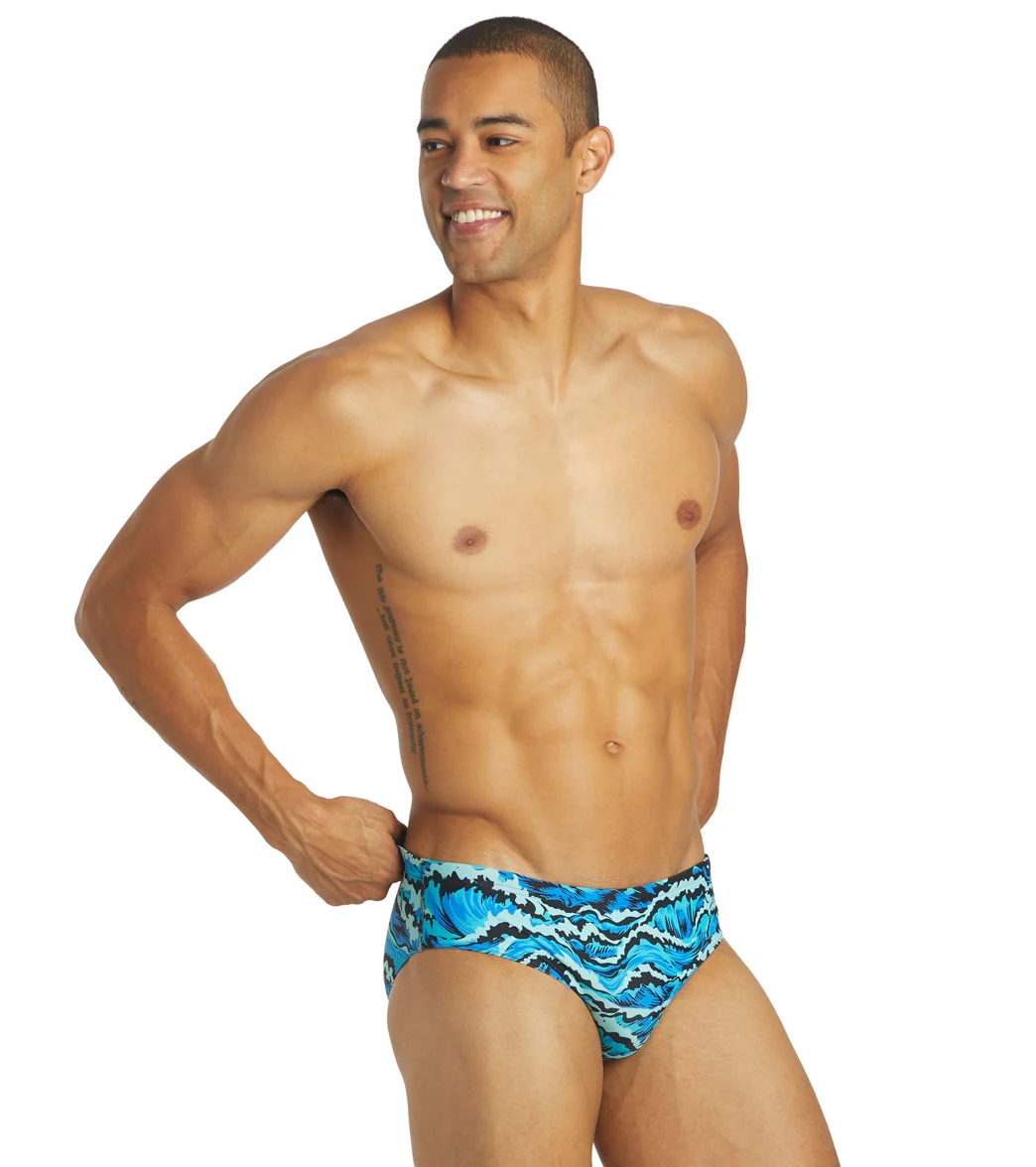Sporti New Waves Brief Swimsuit (22-40) - Image 54