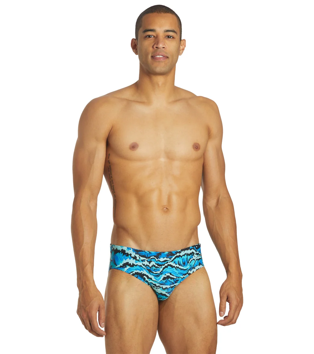 Sporti New Waves Brief Swimsuit (22-40) - Image 56
