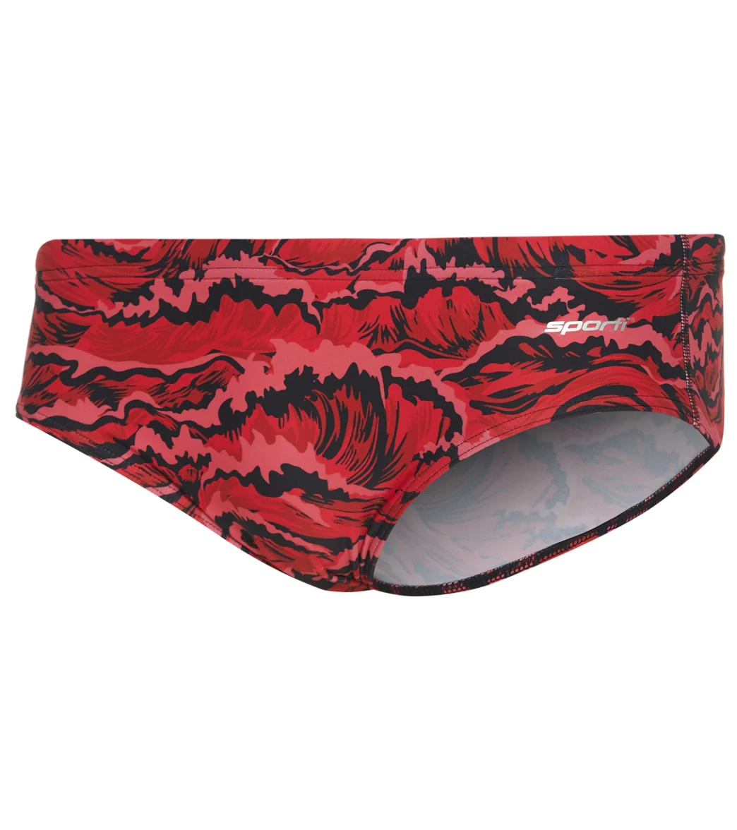 Sporti New Waves Brief Swimsuit Youth (22-28) - Image 13