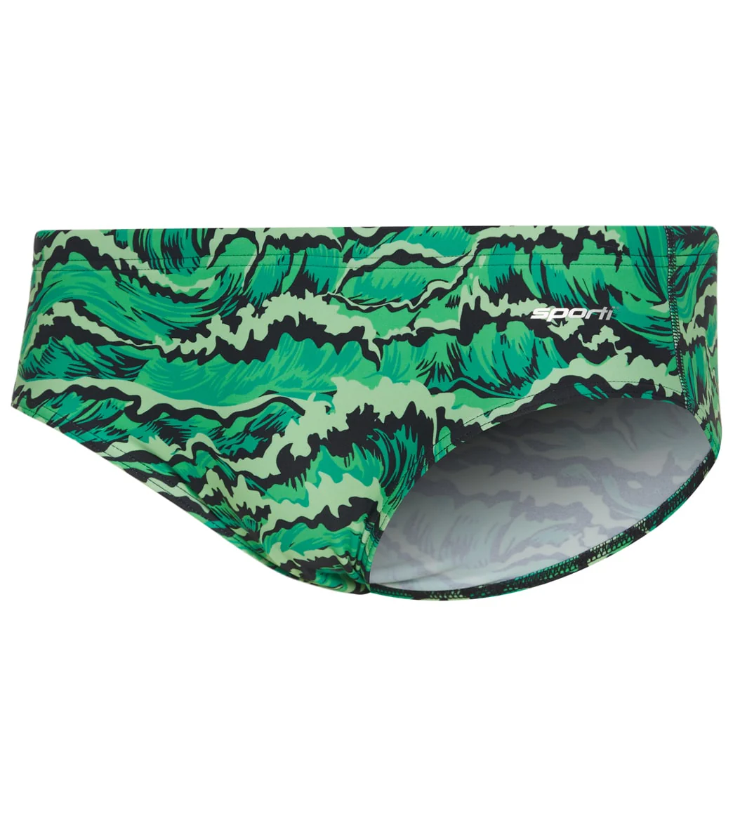 Sporti New Waves Brief Swimsuit Youth (22-28) - Image 21
