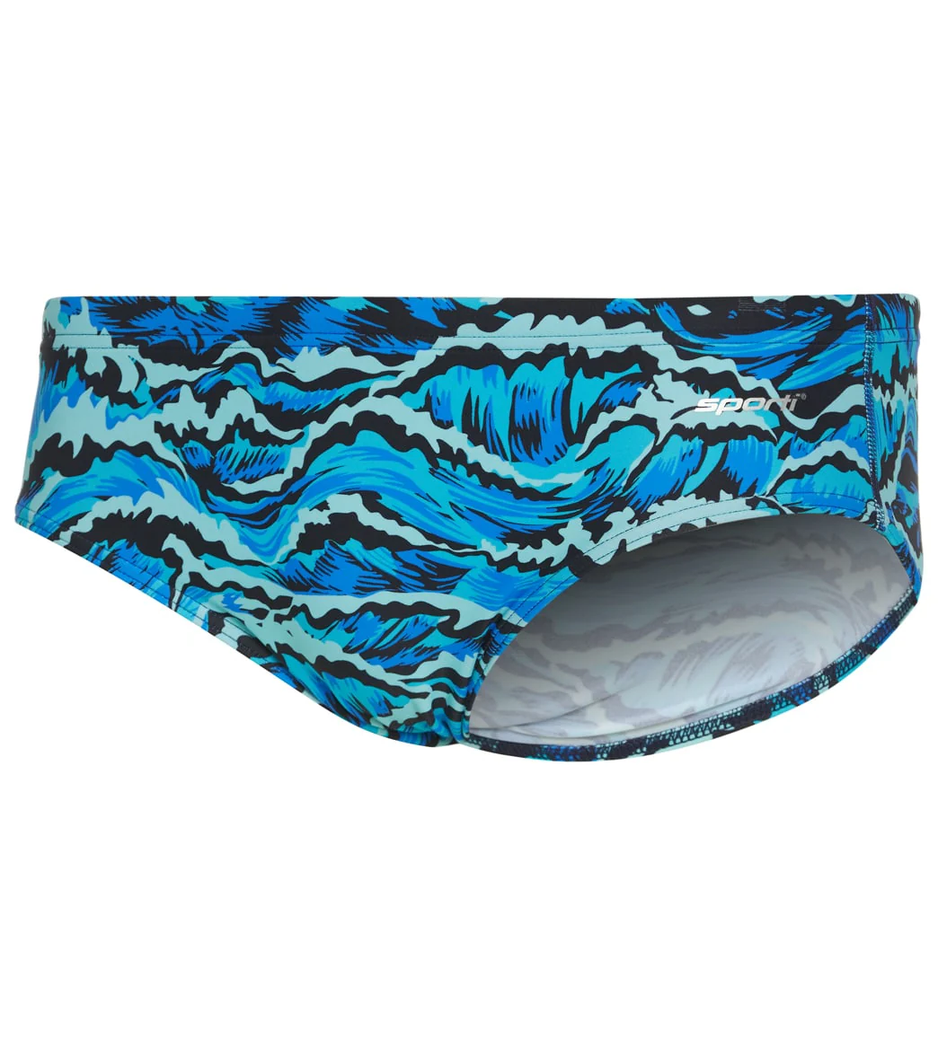 Sporti New Waves Brief Swimsuit Youth (22-28) - Image 25