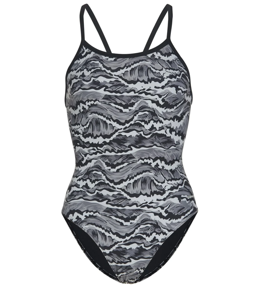 Sporti New Waves Thin Strap One Piece Swimsuit Youth (22-28) - Image 12