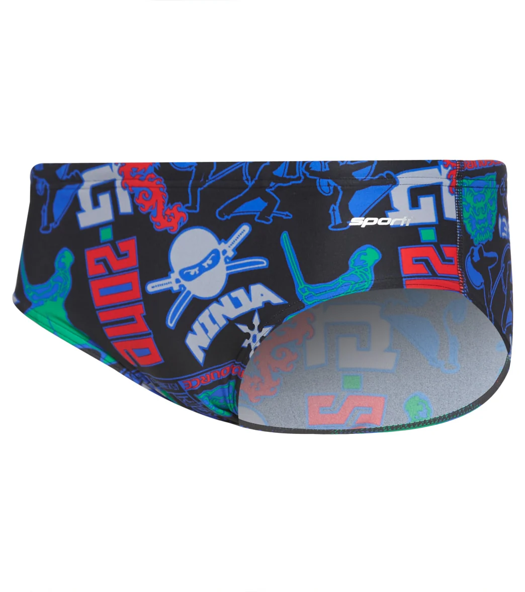 Sporti Ninjas Swim Brief Swimsuit - Image 5