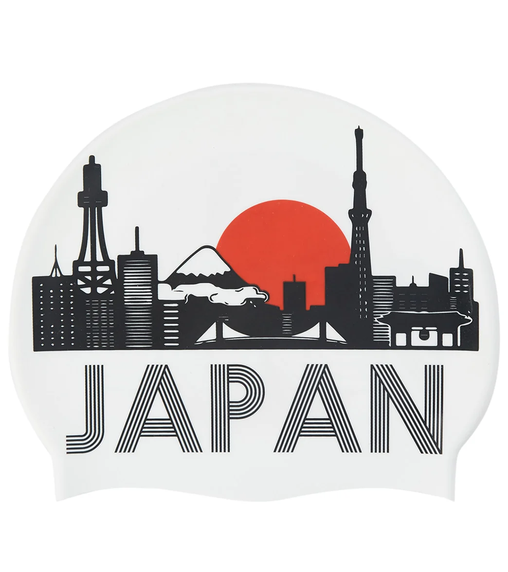 Sporti Nippon Silicone Swim Cap - Image 2