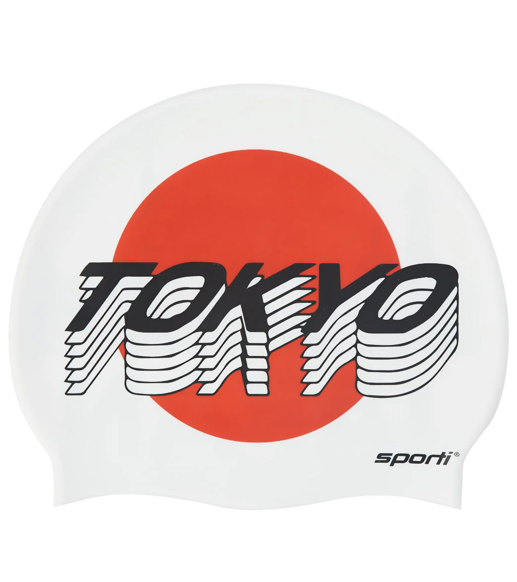 Sporti Nippon Silicone Swim Cap - Image 5