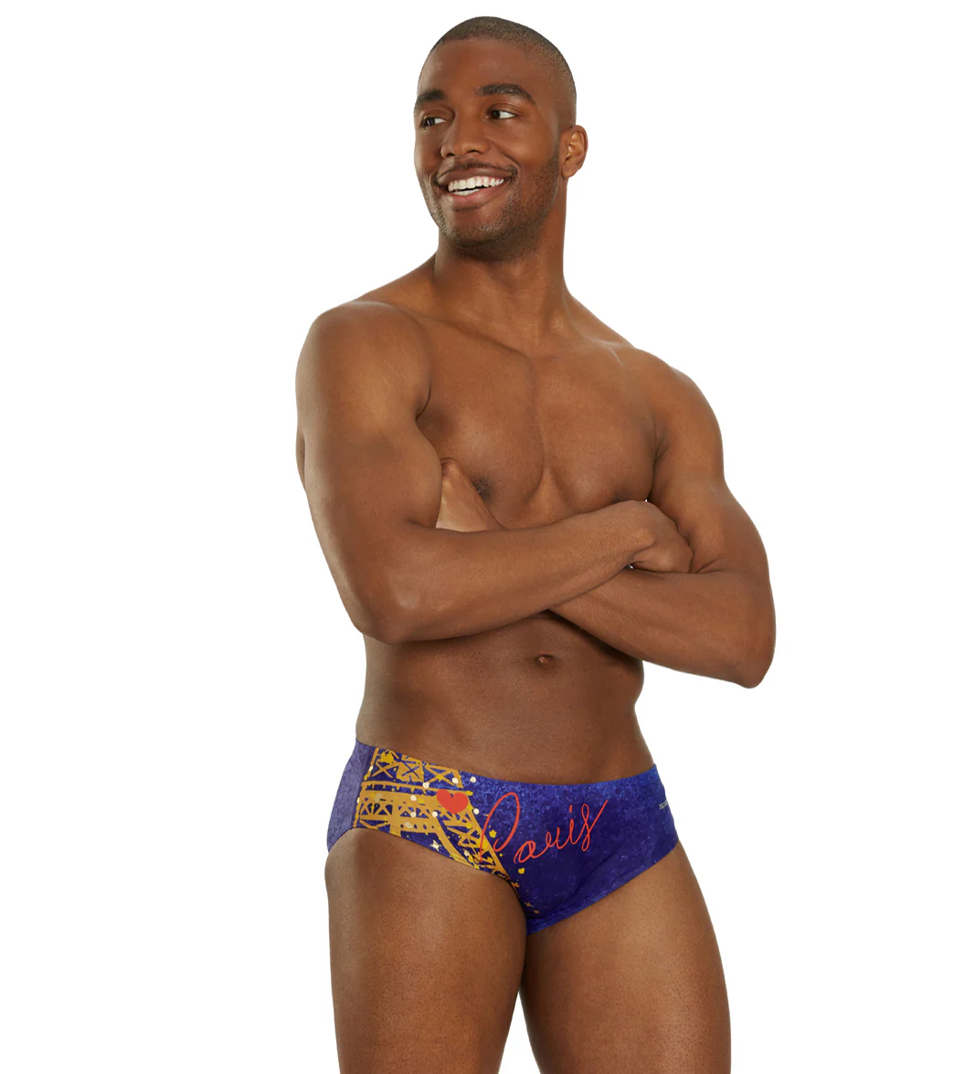 Sporti Paris City Lights Brief Swimsuit (26-40) - Image 5