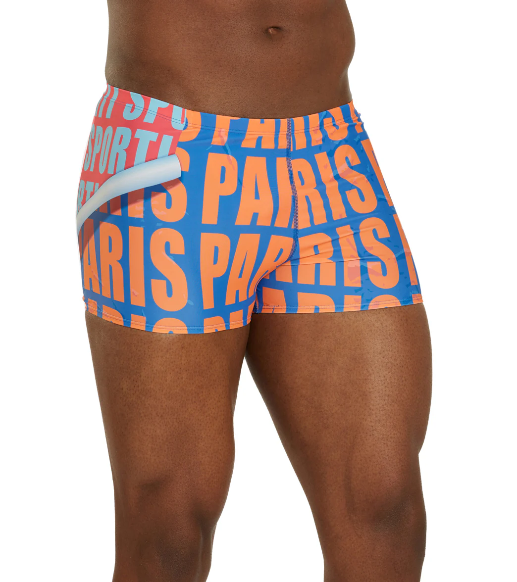 Sporti Paris Metro Pop Square Leg Swimsuit (26-40) - Image 8