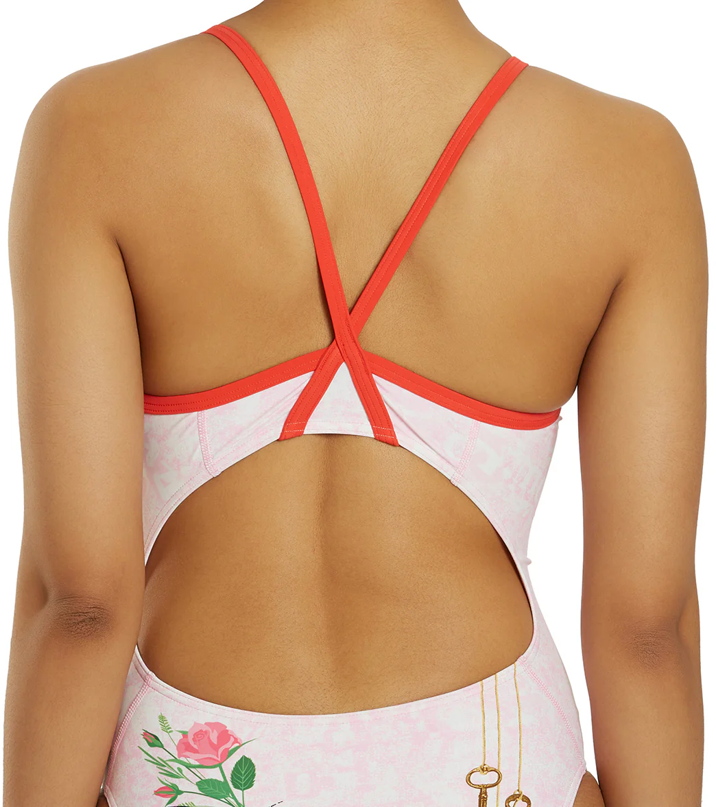 Sporti Paris Mon Amour Thin Strap One Piece Swimsuit (22-44) - Image 11